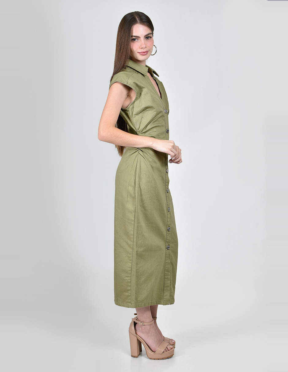 Vestido midi casual para mujer 2