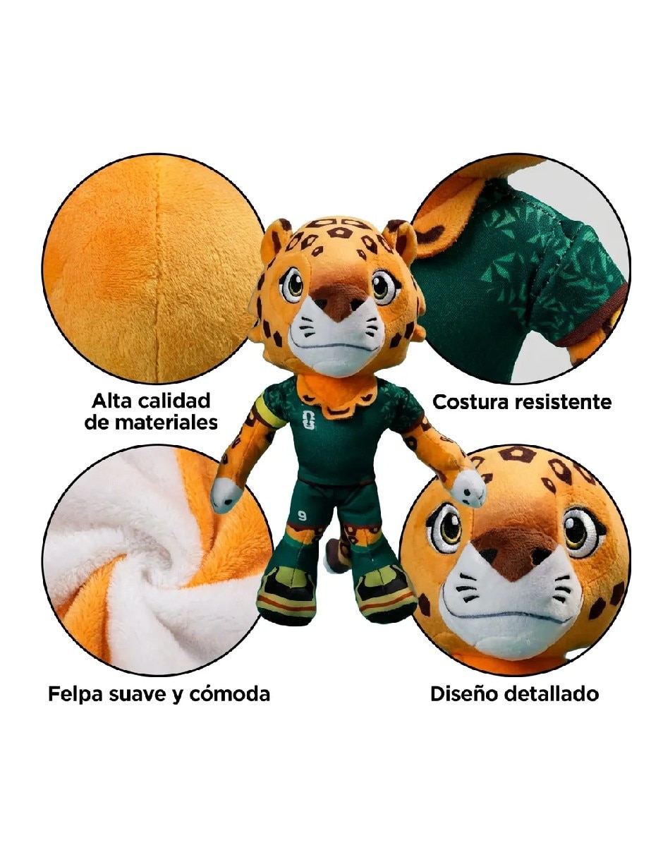 Peluche de fútbol animal genérica