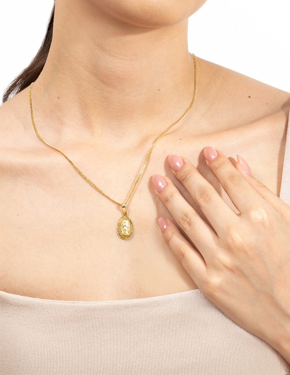Collar con dije de gota Unlimited By Ob de oro amarillo 10 k