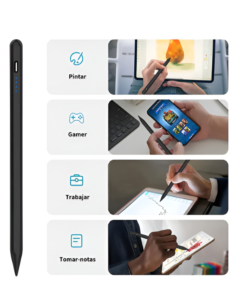Lápiz óptico para ipad, ipad mini, ipad air y ipad pro 2