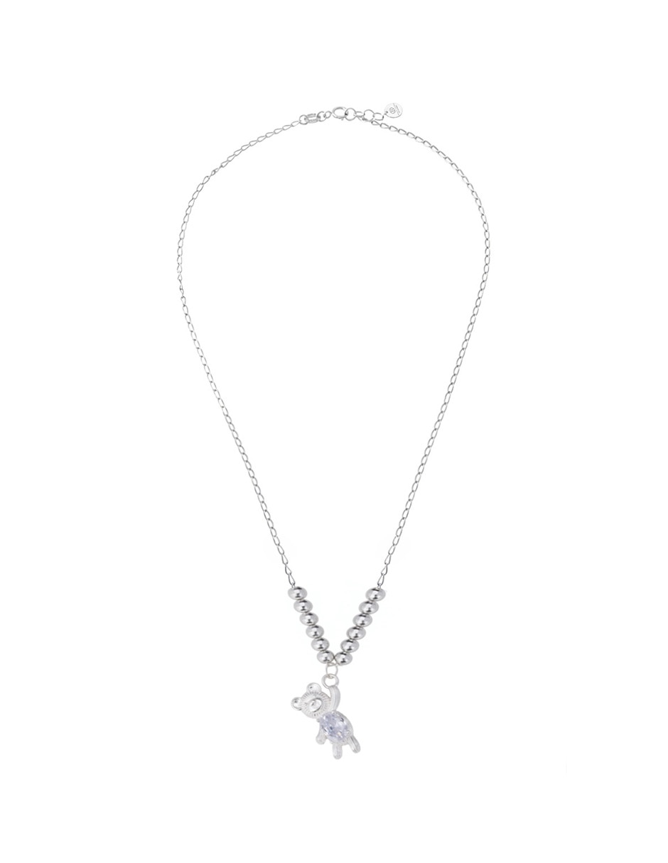 Collar de oso Unlimited By Ob de plata P 925