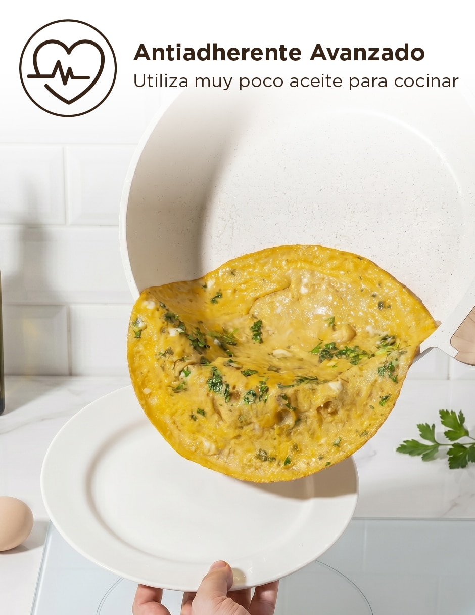 Batería de cocina Magma Life de aluminio fundido antiadherente sin pfoa 14 piezas