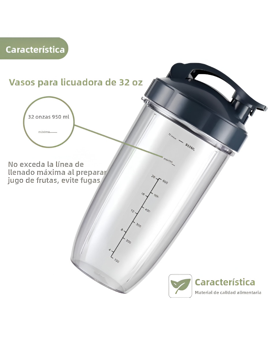 Set de vasos para licuadora 3