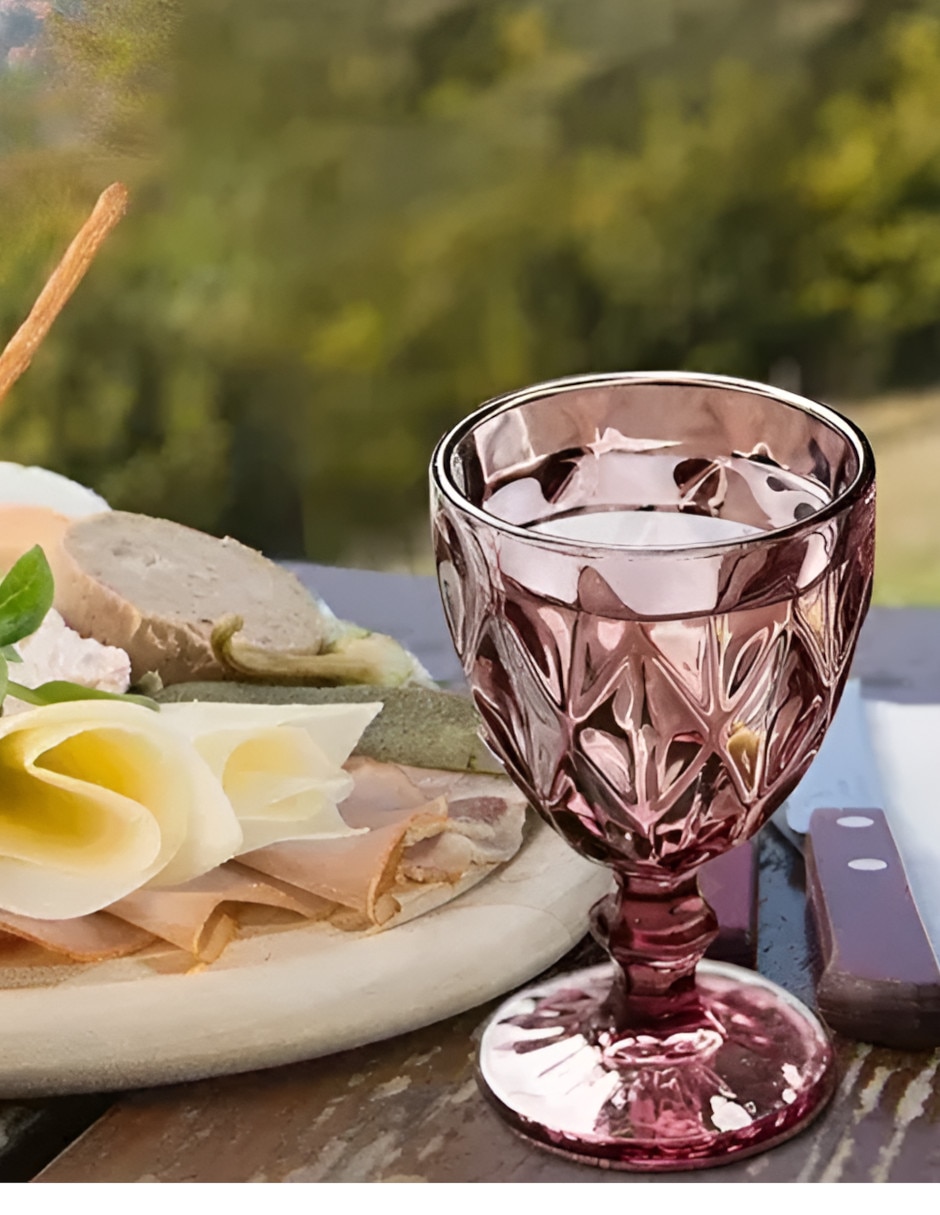 Set de copas para vino Xtellar de cristal 6 piezas