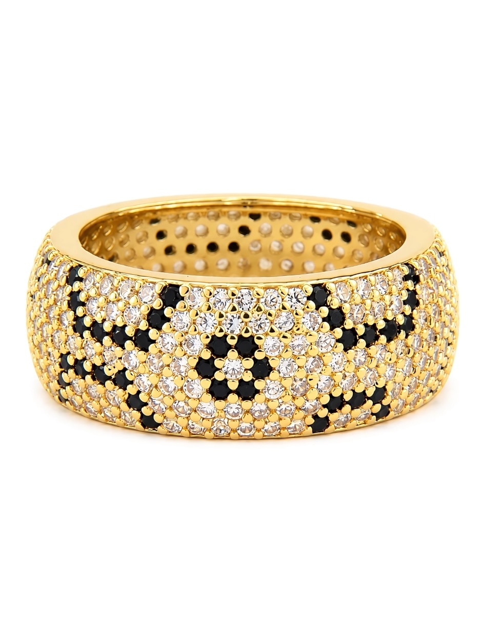 Anillo Safari baño de oro 18 k