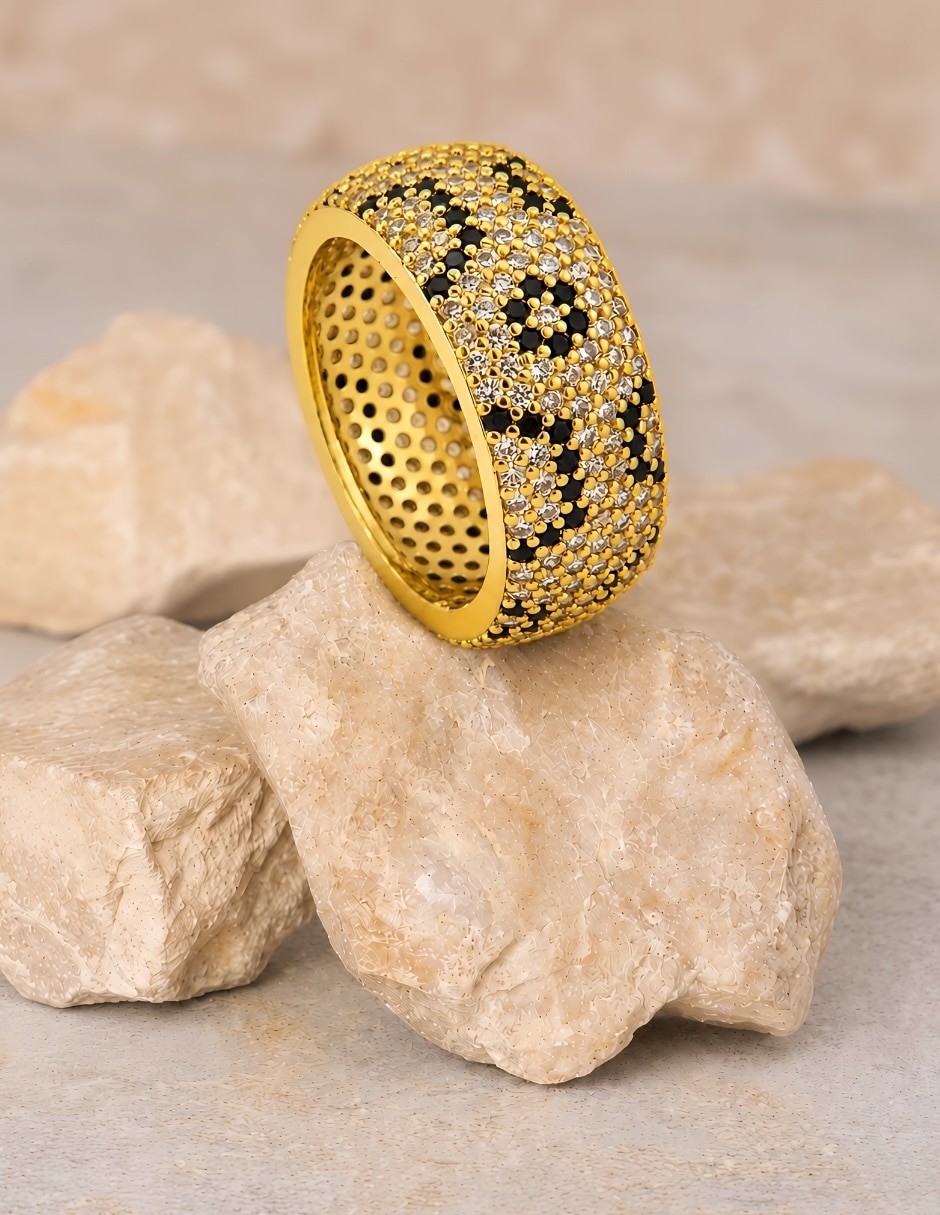 Anillo Yoiko Safari baño de oro 18 k