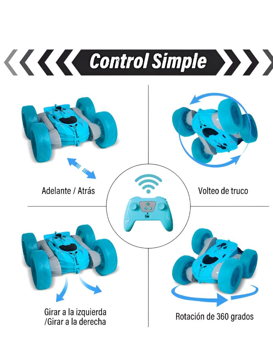 Vehículo carro de control remoto 4