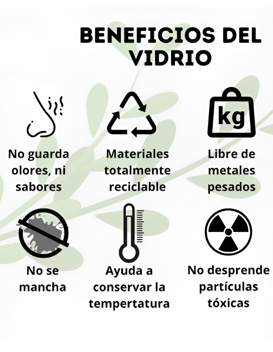 Set de vasos para jugo Xtellar de vidrio con 16 piezas
