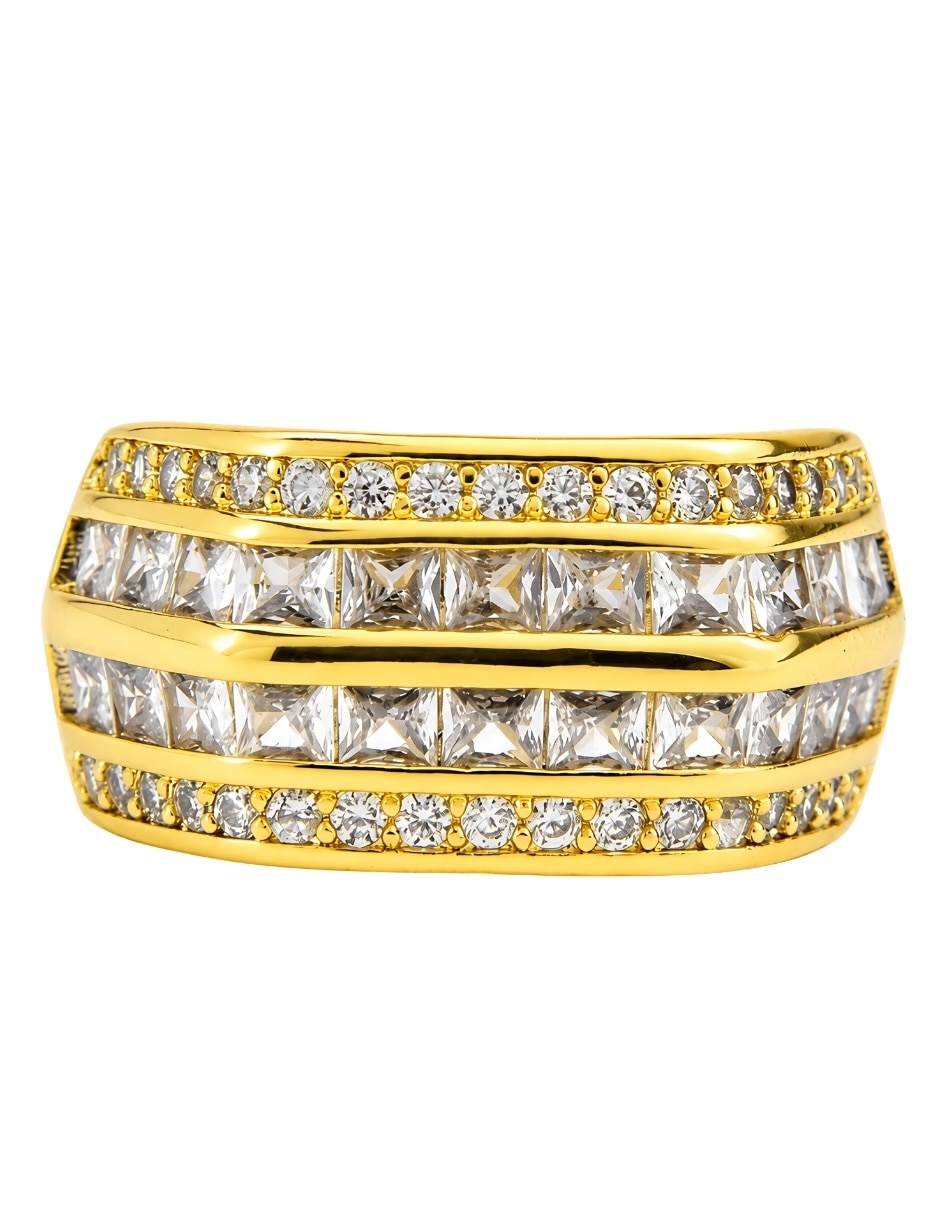 Anillo Yoiko Imperia baño de oro 18 k