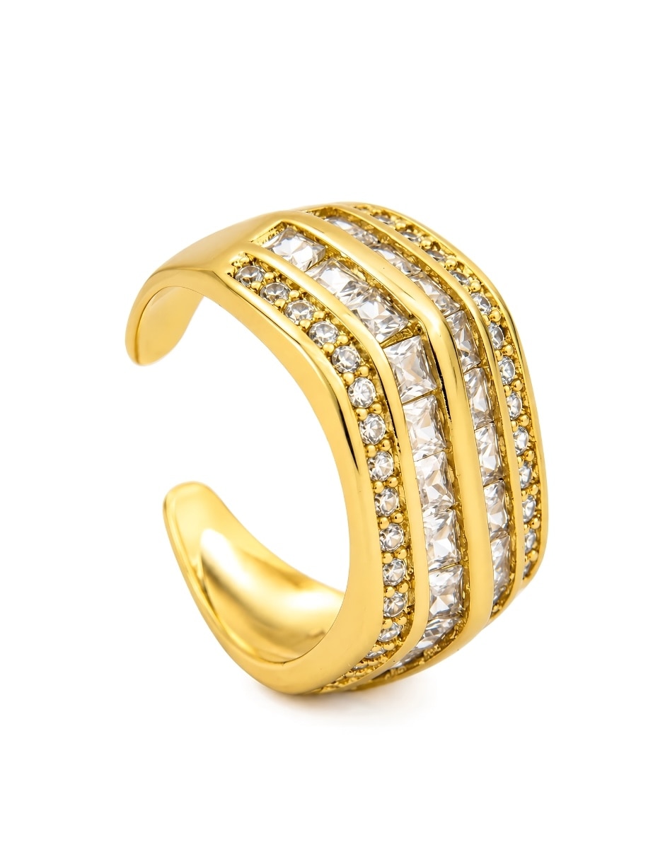 Anillo Yoiko Imperia baño de oro 18 k