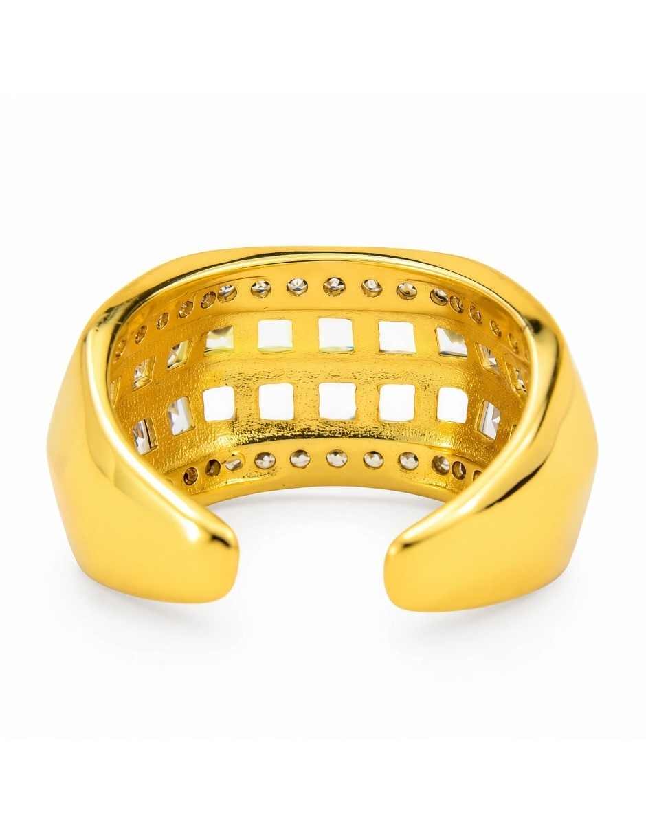 Anillo Yoiko Imperia baño de oro 18 k