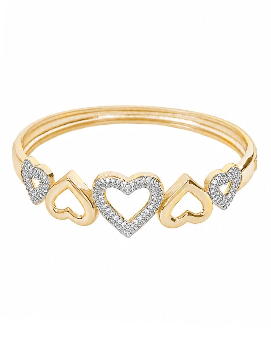 Brazalete yoiko con zirconia corazza