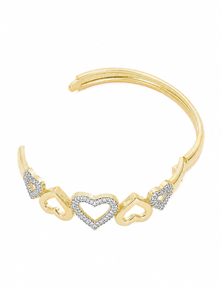 Brazalete yoiko con zirconia corazza