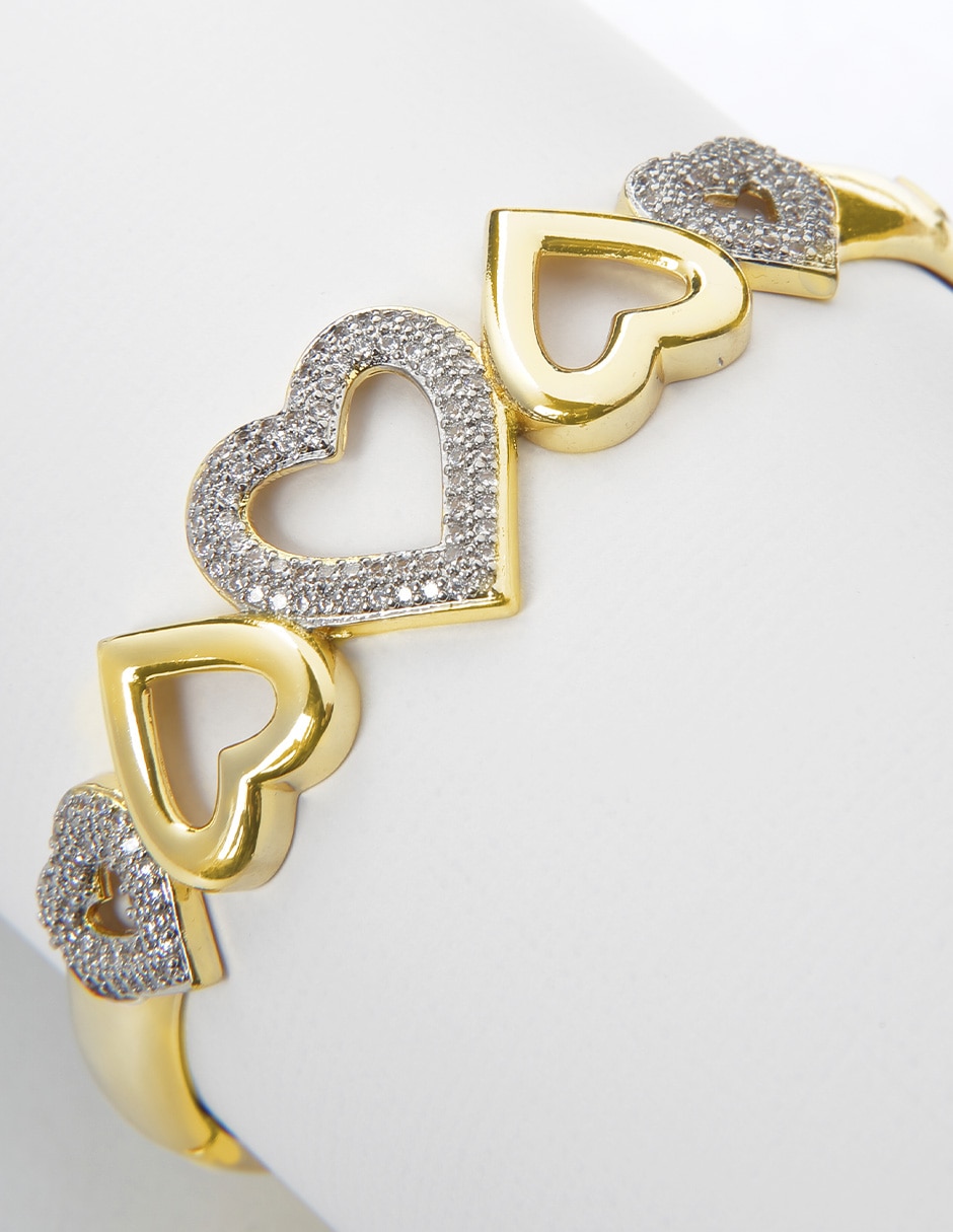 Brazalete yoiko con zirconia corazza