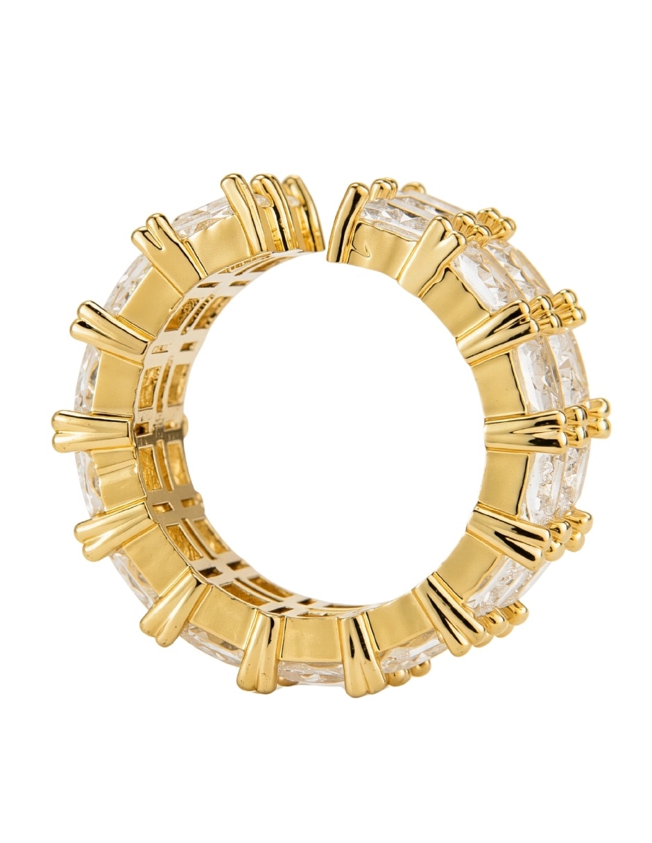 Anillo Lumière baño de oro 18 k 2
