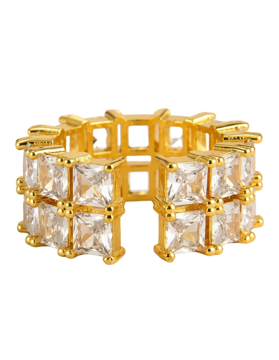 Anillo Lumière baño de oro 18 k 5