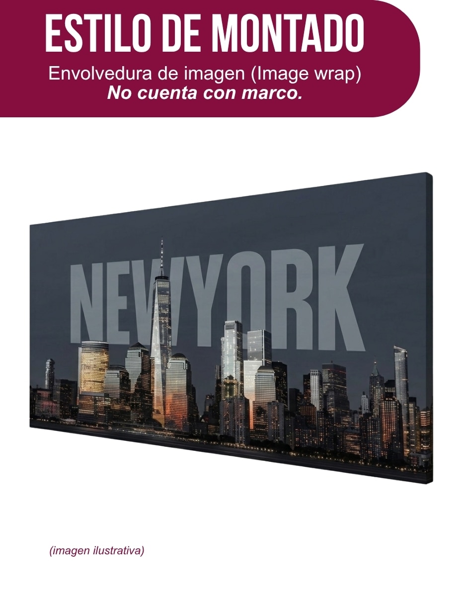 Cuadro decorativo Genérica Impresion en tela