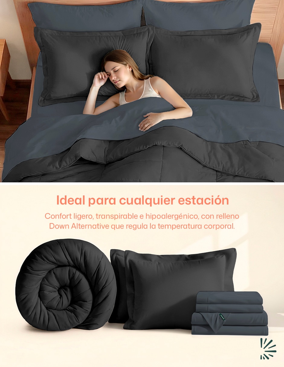 Set edredón ropa de cama 6