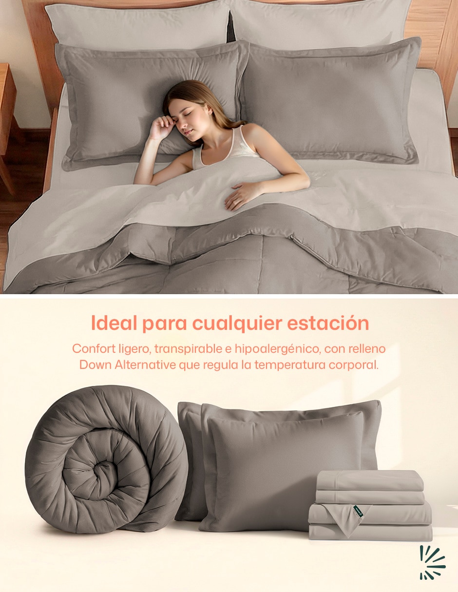 Set edredón ropa de cama 5