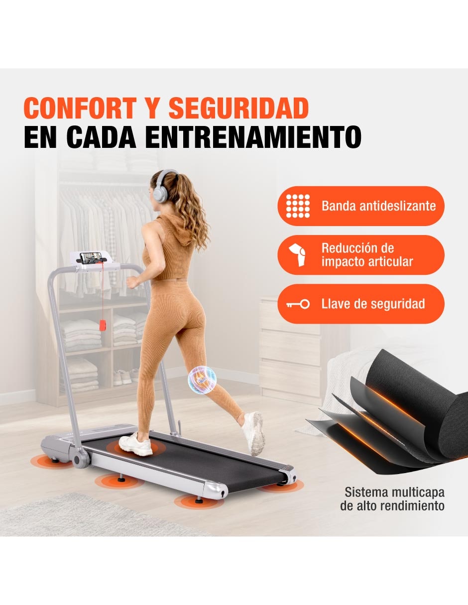 Caminadora profesional Altera Quincy+ plegable