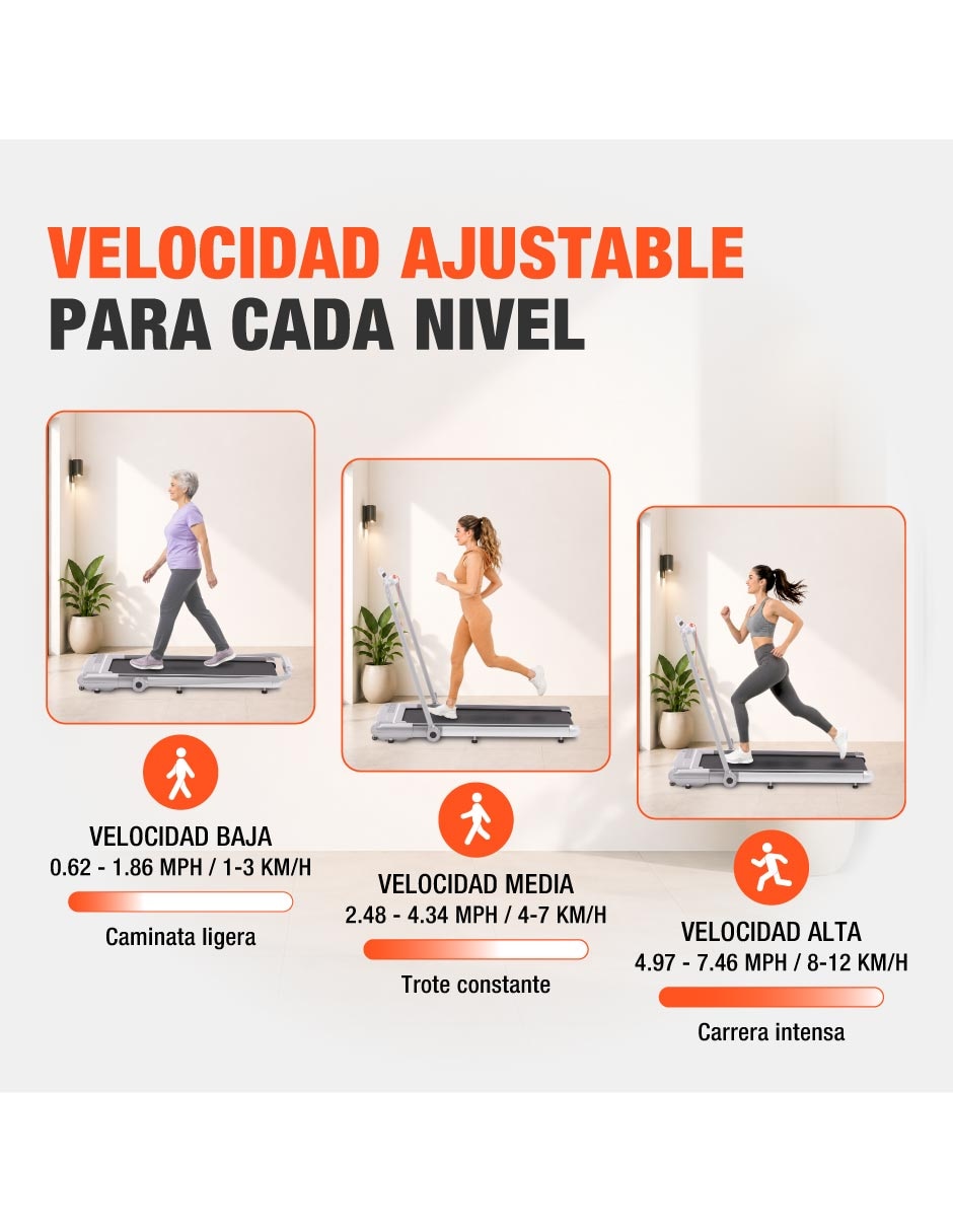 Caminadora profesional Altera Quincy+ plegable