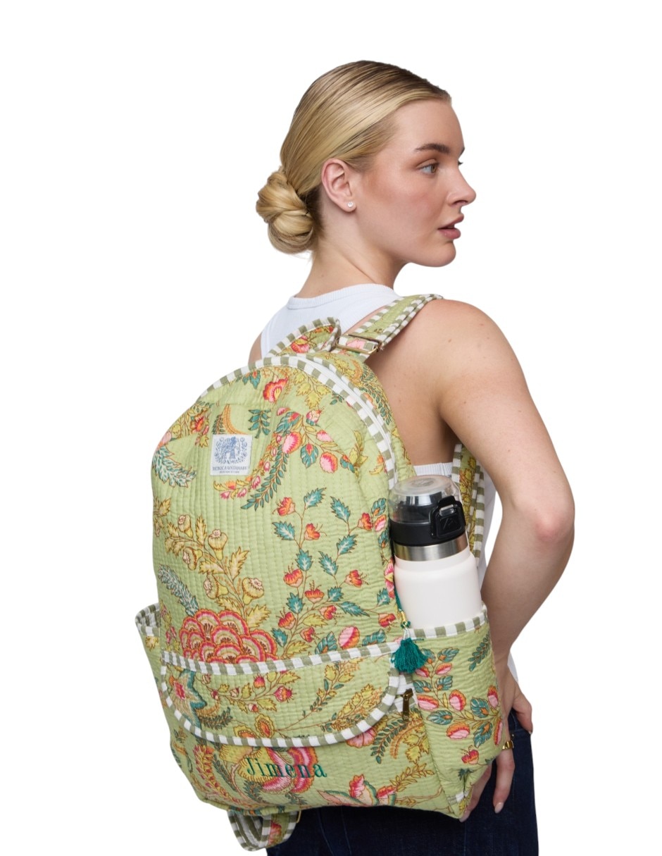 Set mochila escolar Monica Watanabe verano para mujer