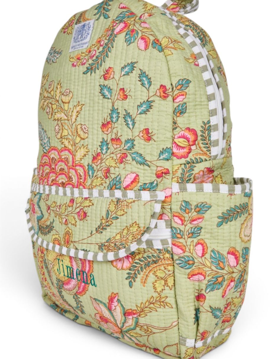 Set mochila escolar Monica Watanabe verano para mujer