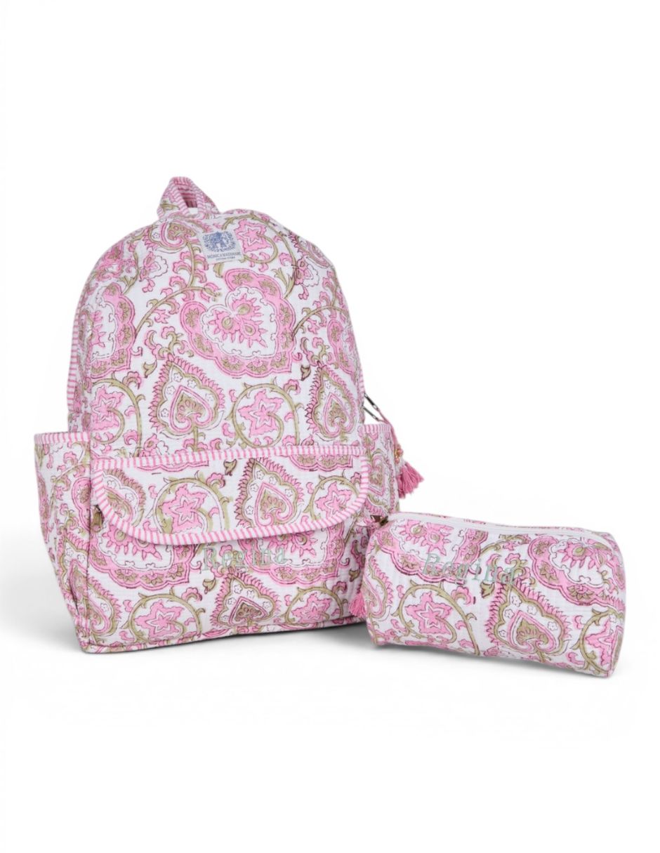 Set mochila escolar Monica Watanabe para mujer