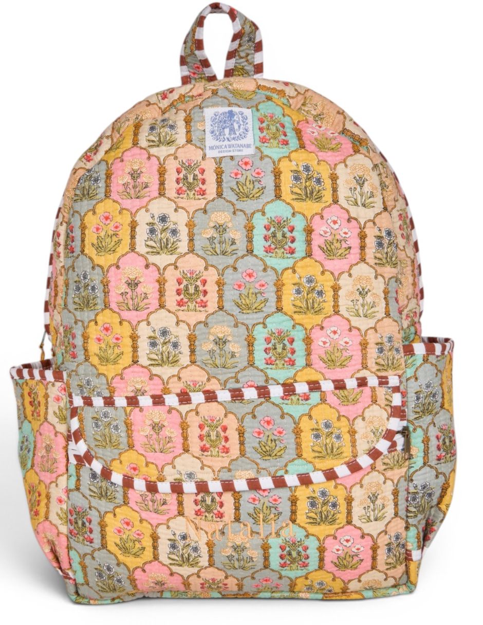 Set mochila escolar Monica Watanabe para mujer