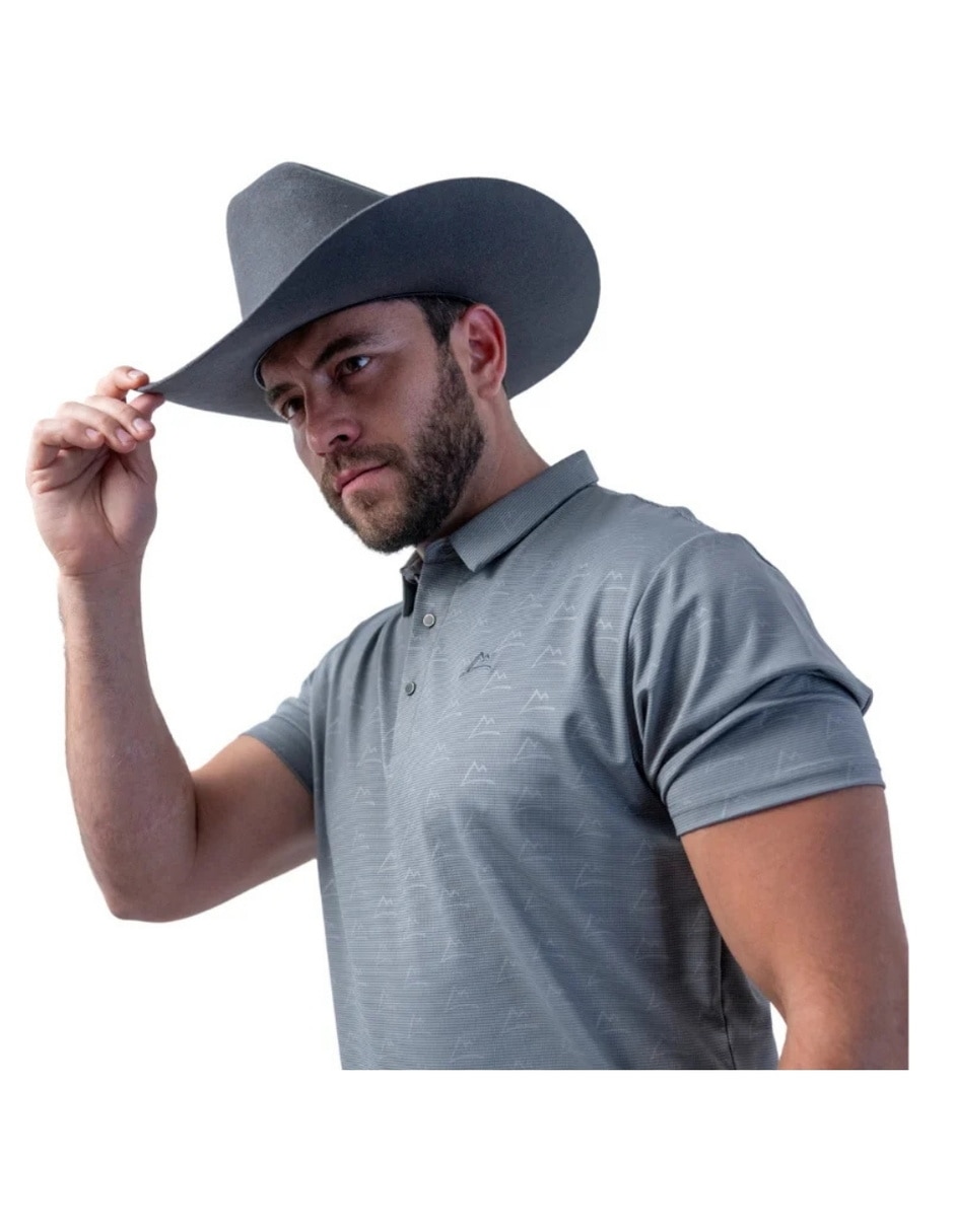 Playera icy denver cuello polo para hombre