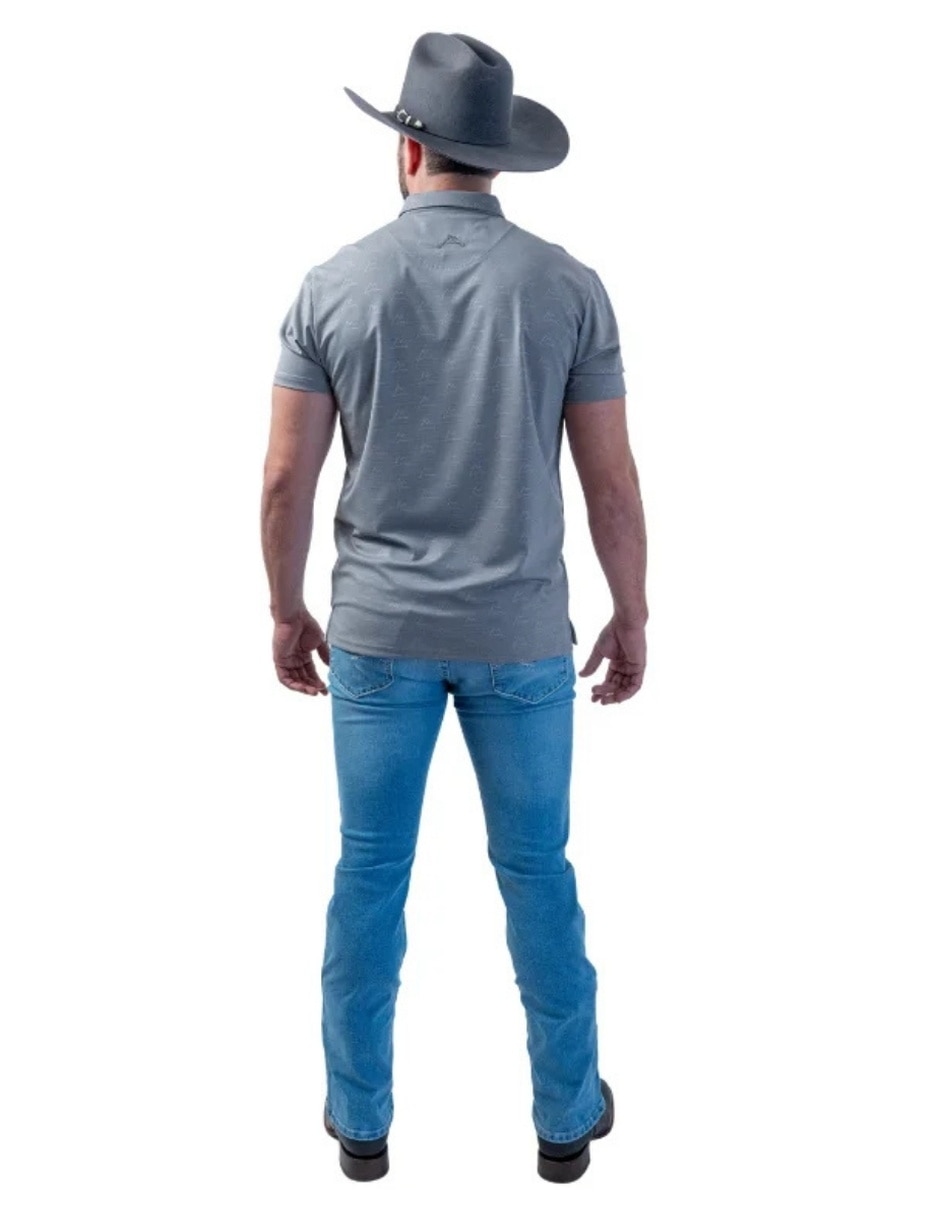 Playera icy denver cuello polo para hombre