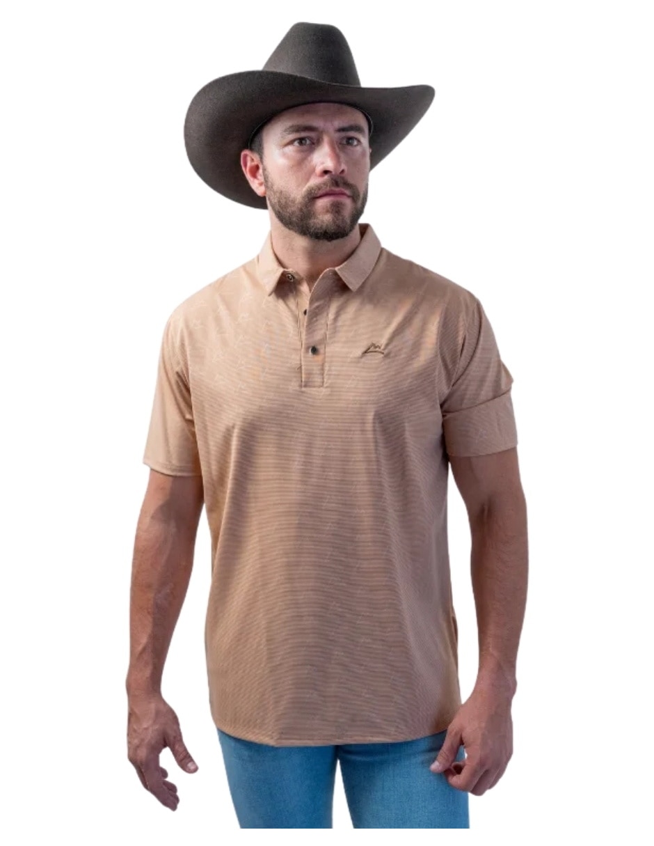 Playera cuello polo para hombre