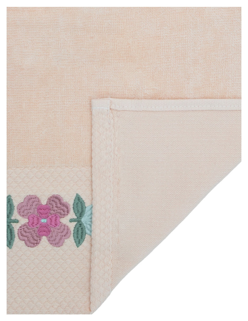 Set de toallas para manos Home Access flor de algodón