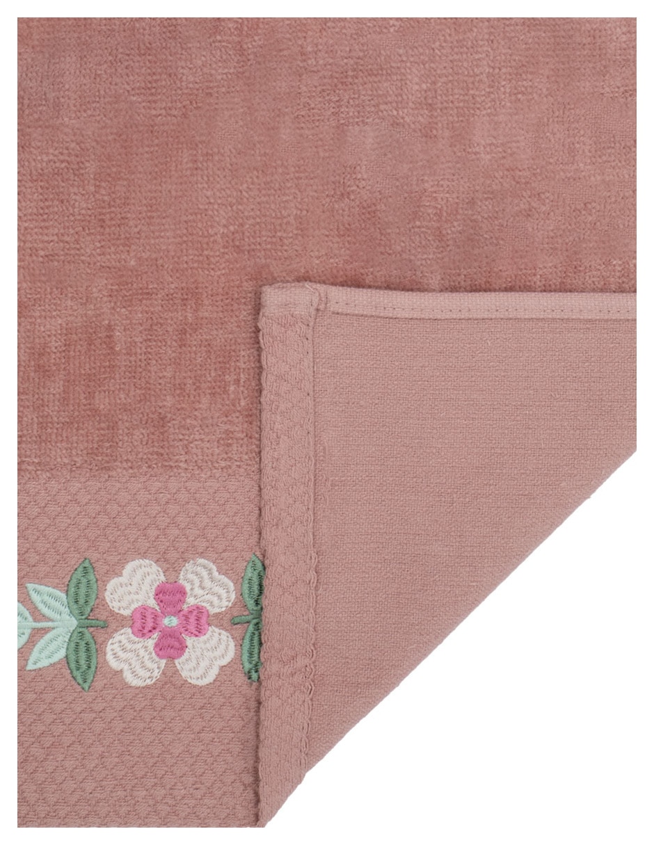Set de toallas para manos Home Access flor de algodón