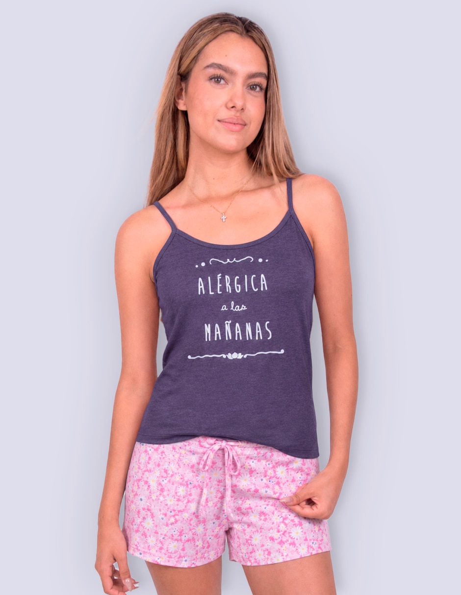 Conjunto pijama Twins para mujer