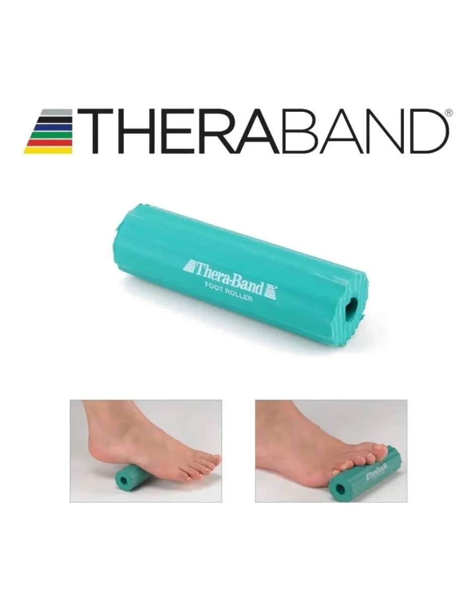 Rodillo de entrenamiento Theraband de caucho para rehabilitación