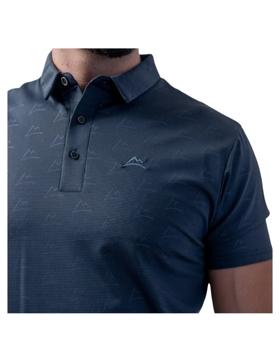 Playera icy denver cuello polo para hombre
