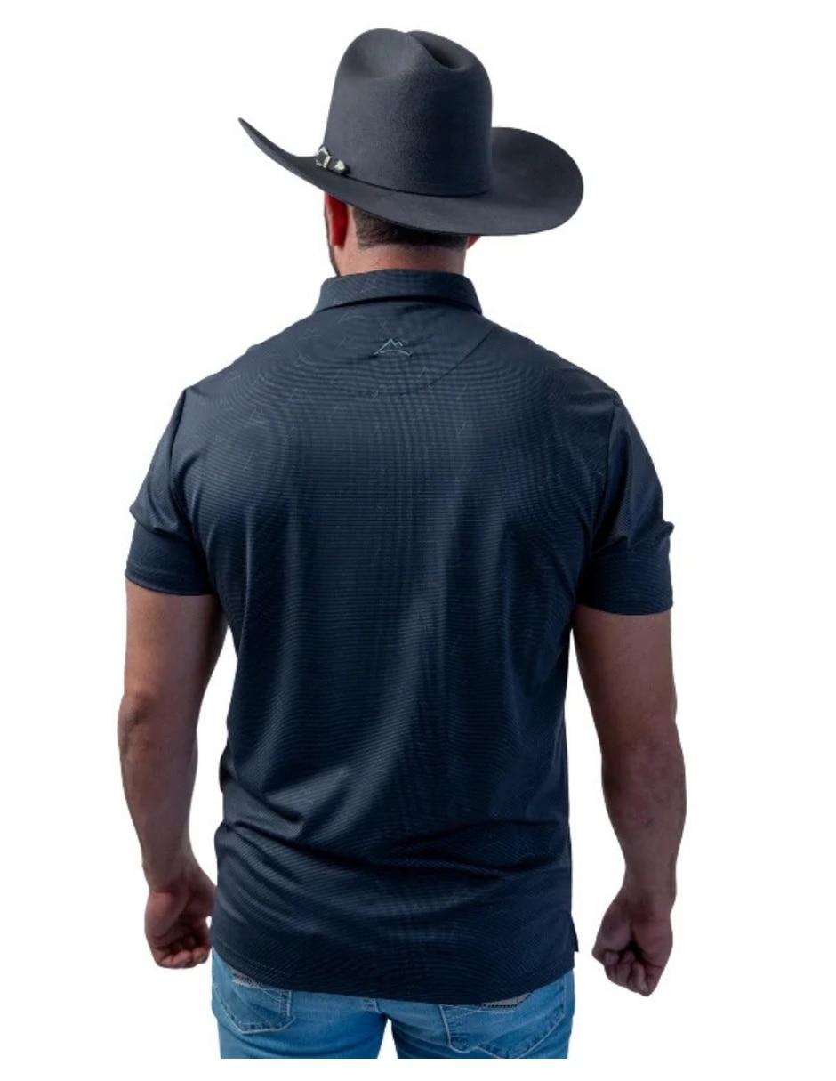 Playera icy denver cuello polo para hombre