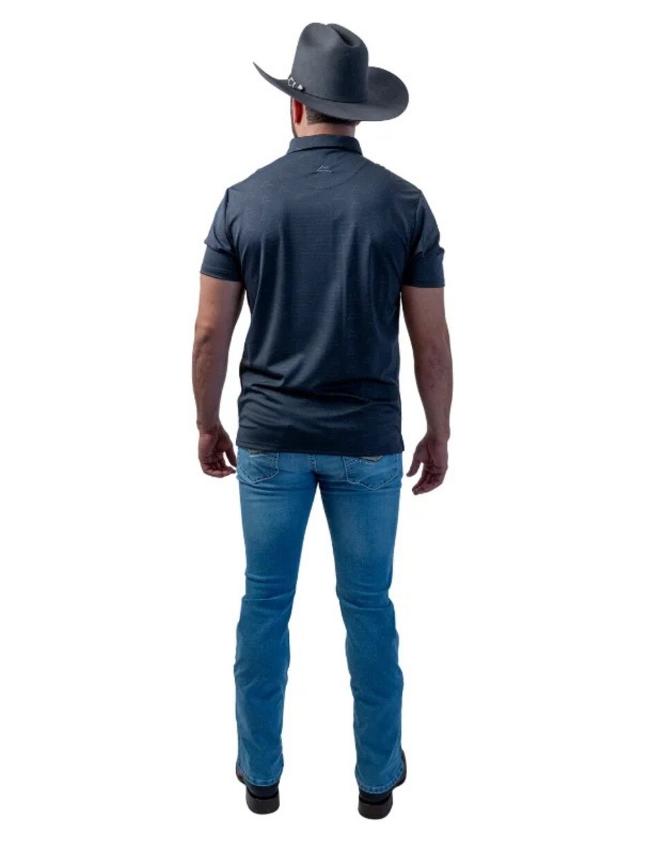 Playera icy denver cuello polo para hombre