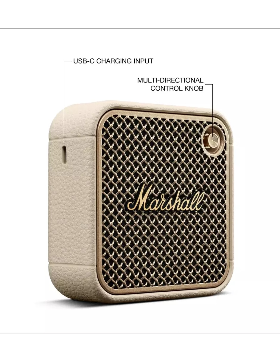 Bocina recargable Marshall bluetooth