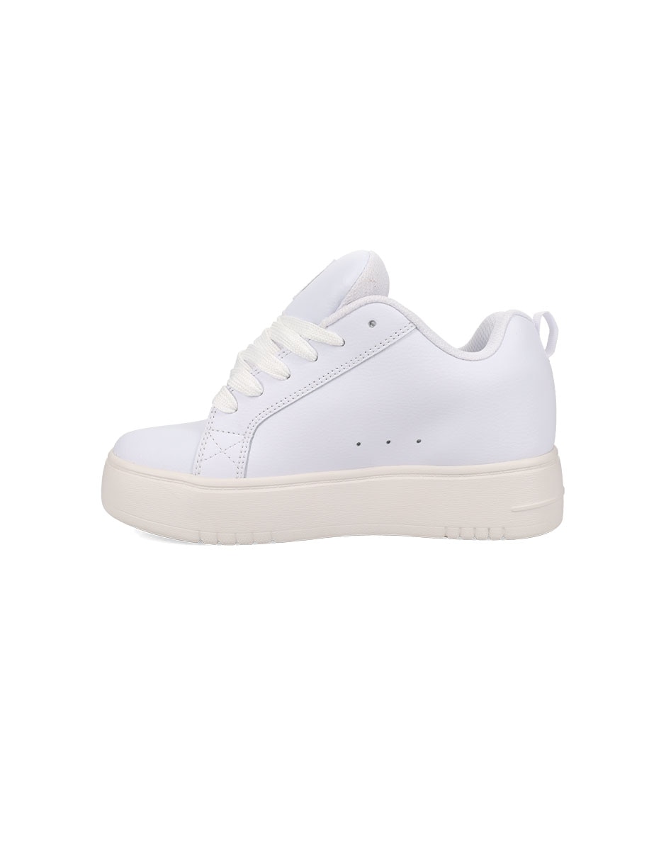 Tenis Dc Shoes Court Graffik Platform para mujer