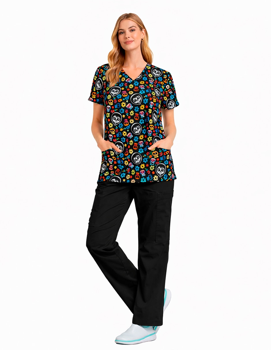 Pijama quirúrgica cherokee tooniforms estilo regular para mujer