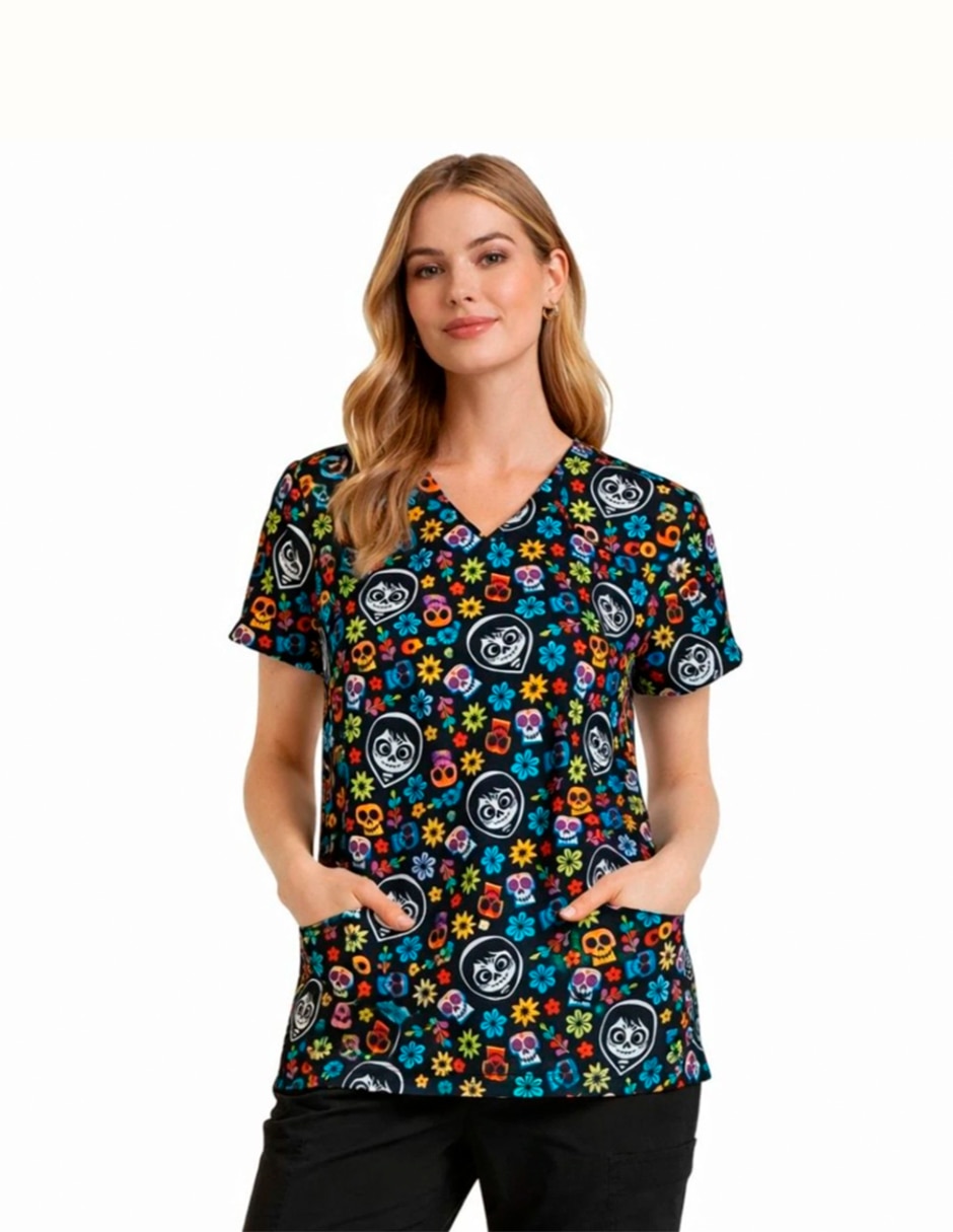 Pijama quirúrgica cherokee tooniforms estilo regular para mujer