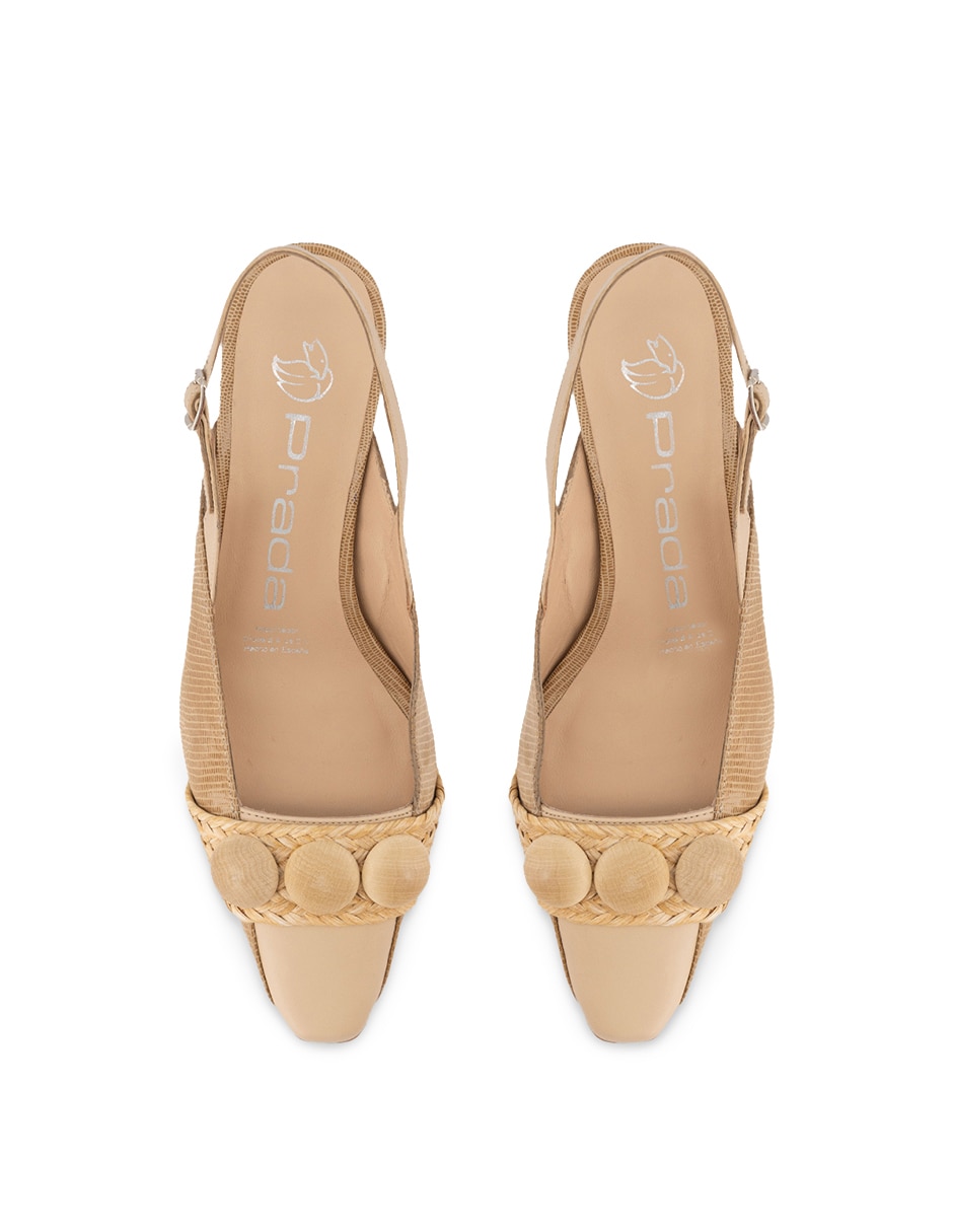 Zapatilla Prada de piel para mujer