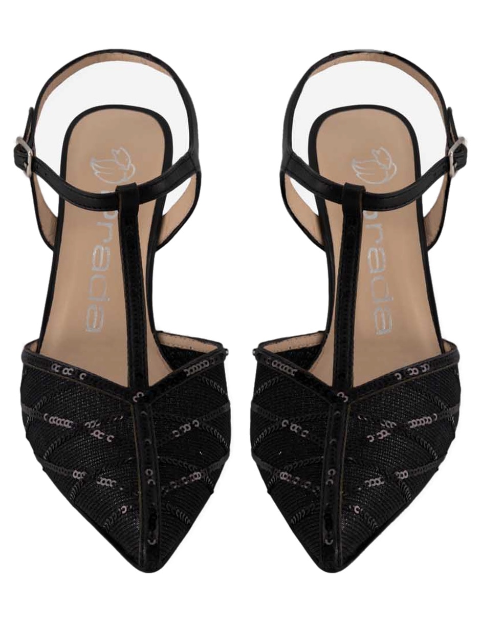 Zapatilla Prada de piel para mujer