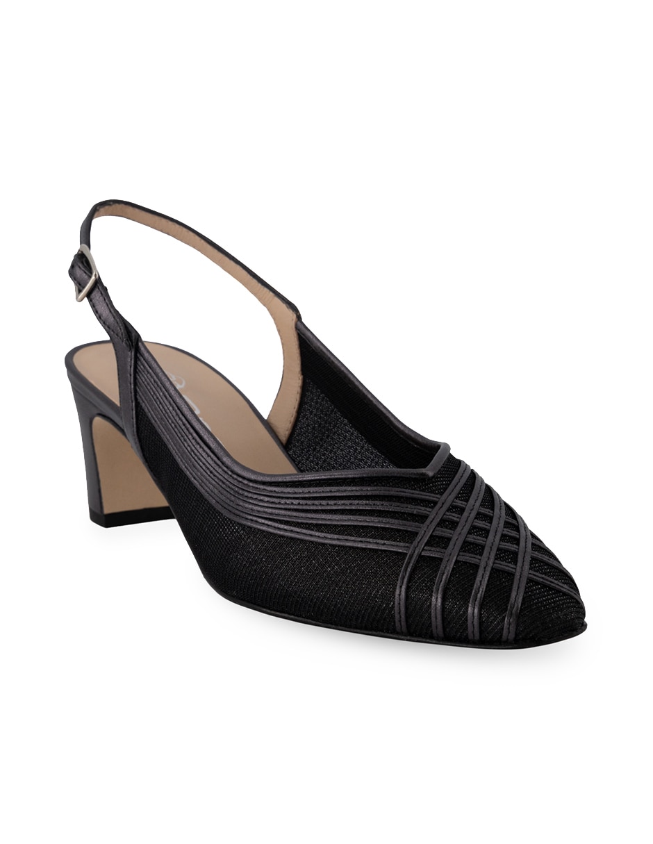 Zapatilla de piel para mujer