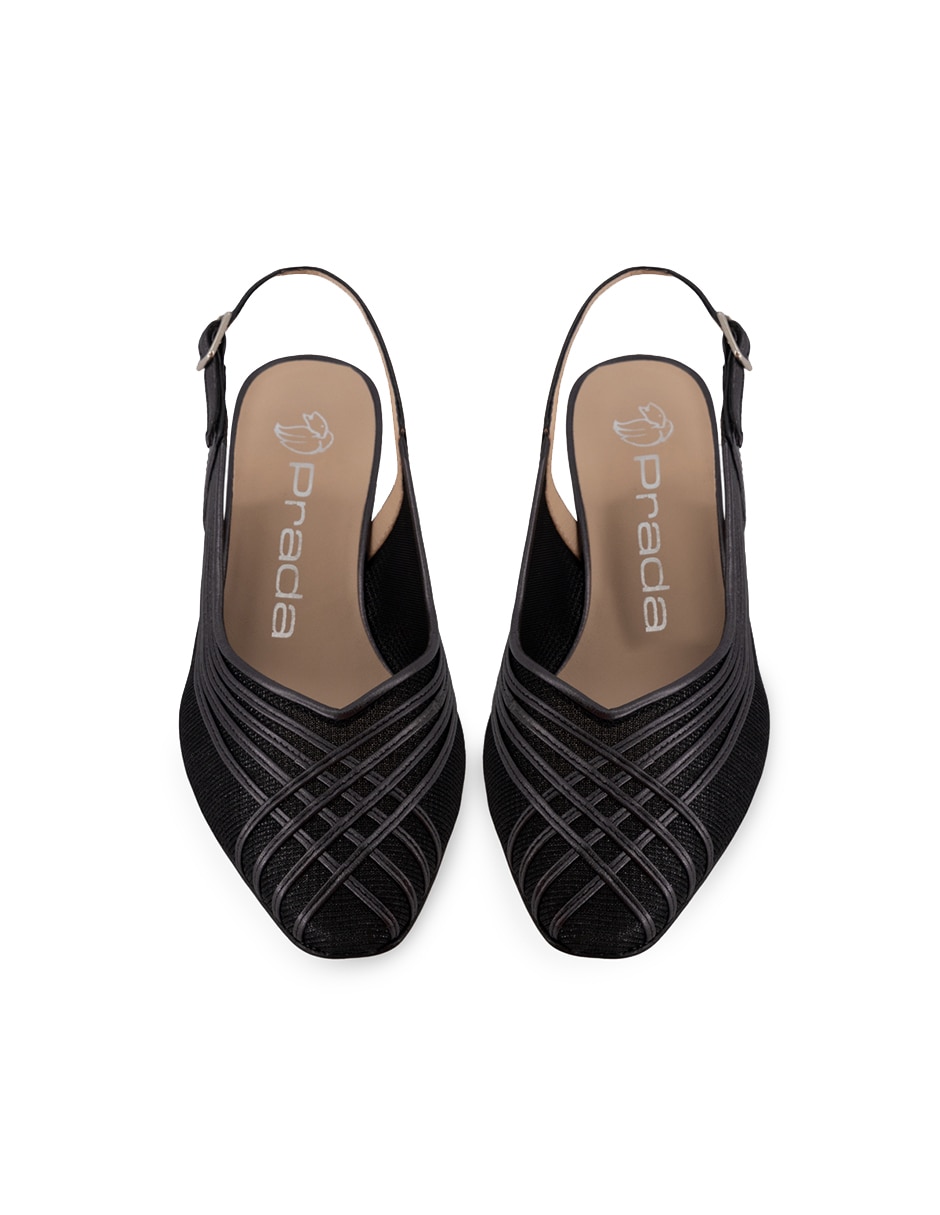 Zapatilla Prada de piel para mujer