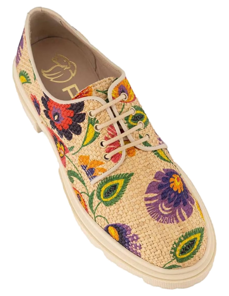 Mocasín Prada de piel para mujer