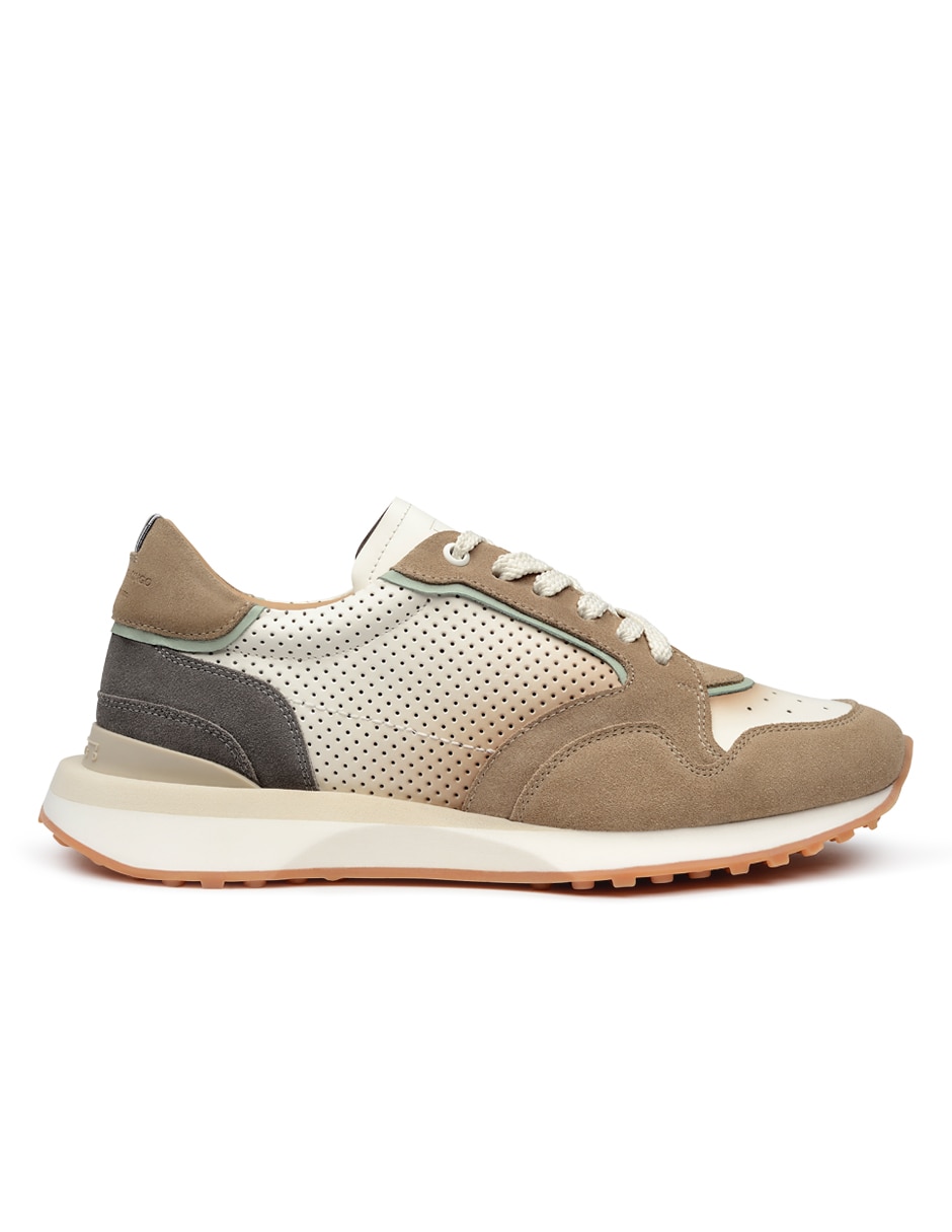Tenis de piel L- A - D para hombre