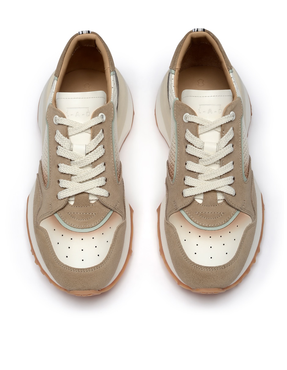 Tenis de piel L- A - D para hombre